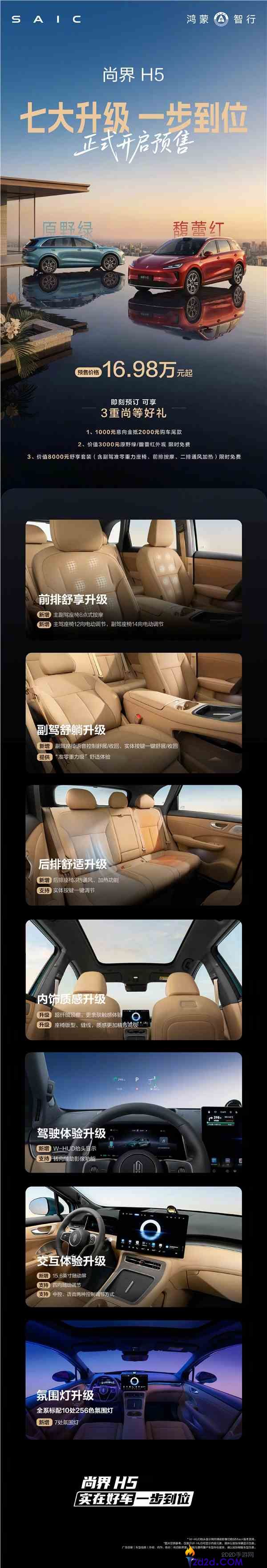 2026 款尚界 H5 预售开启:16.98 万起,最亲民鸿蒙智行 SUV 来了