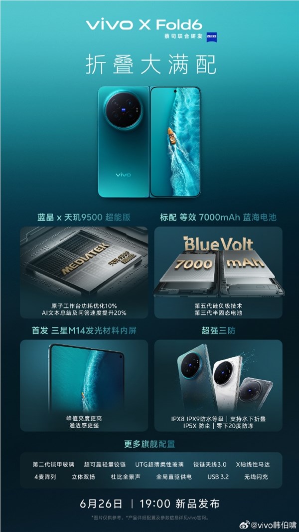 vivo X Fold6全面评测:天玑9500超能版与顶级影像技术解析