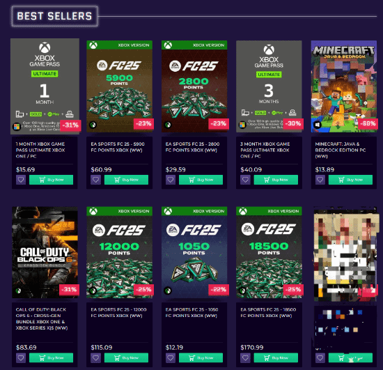 网购平台销量榜首！《COD21》带动XGP销量暴涨