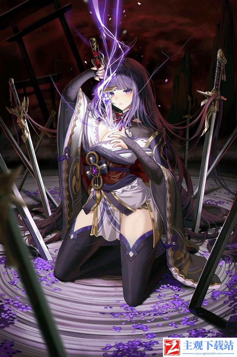 原神雷电将军lsp图片去水印-原神雷电将军被×图片无爱心图