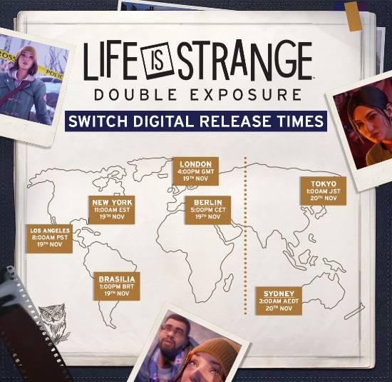 《奇异人生：双重曝光》即将登陆Nintendo Switch！全球解锁时间公布