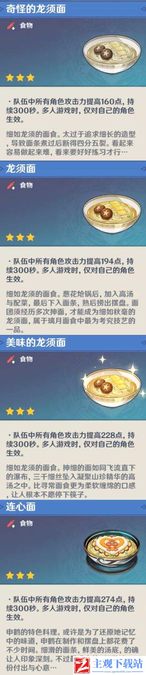 原神美味探索：龙须面食谱配方分享