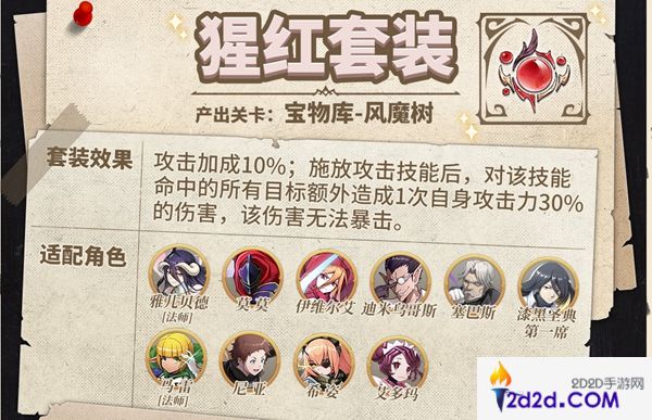 纳萨力克之王藏品怎么搭配