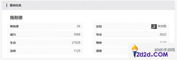 龙族卡塞尔之门施耐德技能是什么