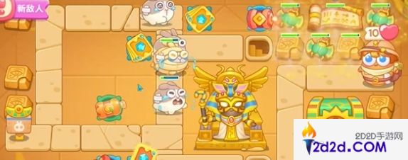 保卫萝卜4法老归来第30关怎么通关