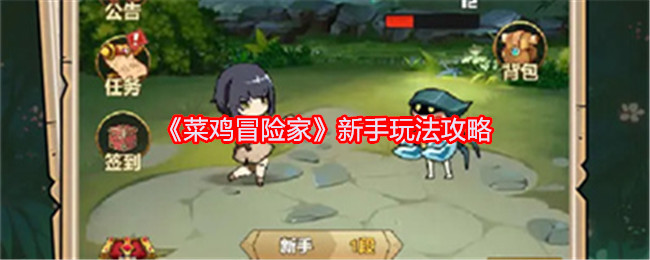 《菜鸡冒险家》新手玩法攻略：新手必备技巧与玩法解析