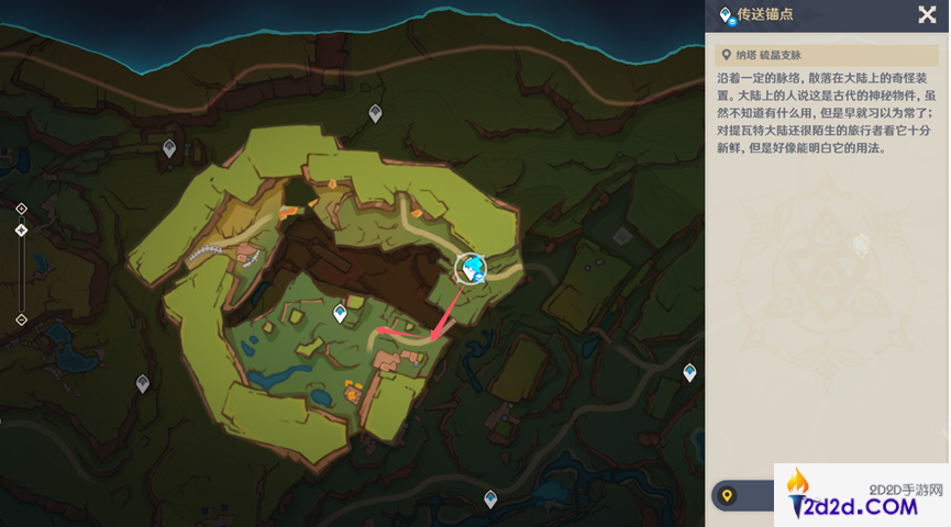 原神纳塔可视全锚点在哪