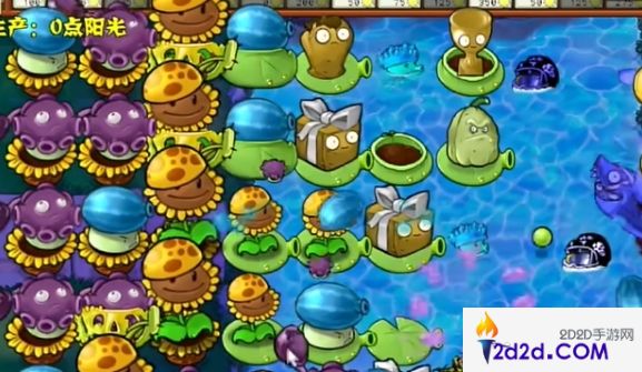 植物大战僵尸杂交版冒险模式第74关怎么通关