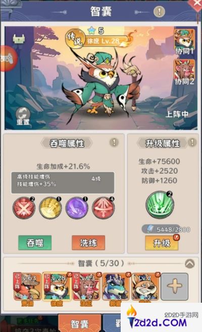 探探猫大作战智囊怎么培养