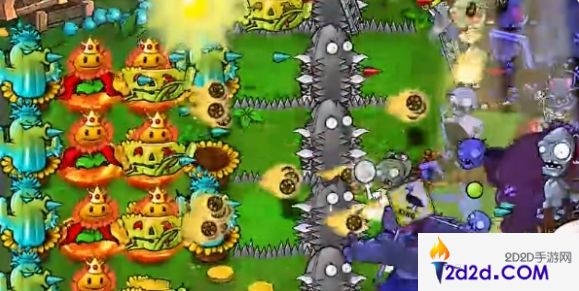 植物大战僵尸杂交版挑战模式第36关怎么通关