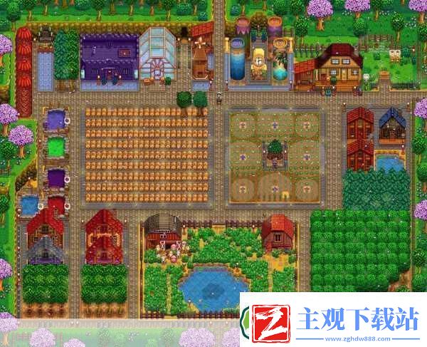 星露谷物语-打造高效美观的农场布局指南