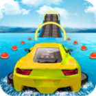 水上冲浪特技赛车安卓版(water surfing car stunt)