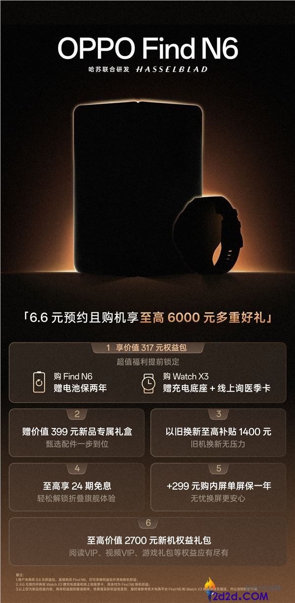 OPPO Find N6上架开启预定,折叠屏迈入无痕时期 辞别折痕