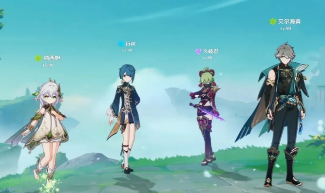 原神新版本可用的五大配队是什么-原神五大配队养成方法