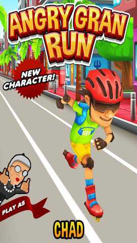 愤怒的老奶奶玩酷跑中文版手游下载