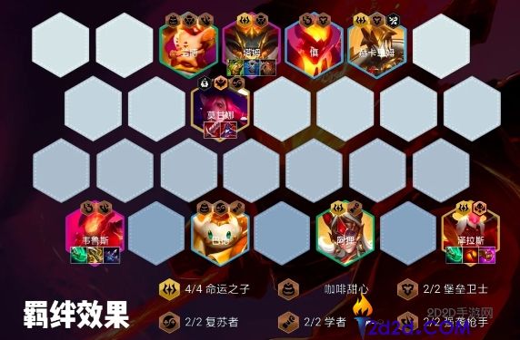 金铲铲之战命运复苏枪韦鲁斯怎么玩