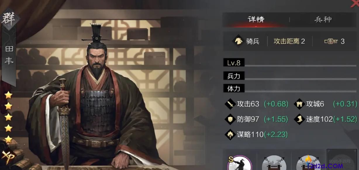 率土之滨田丰值得培养吗