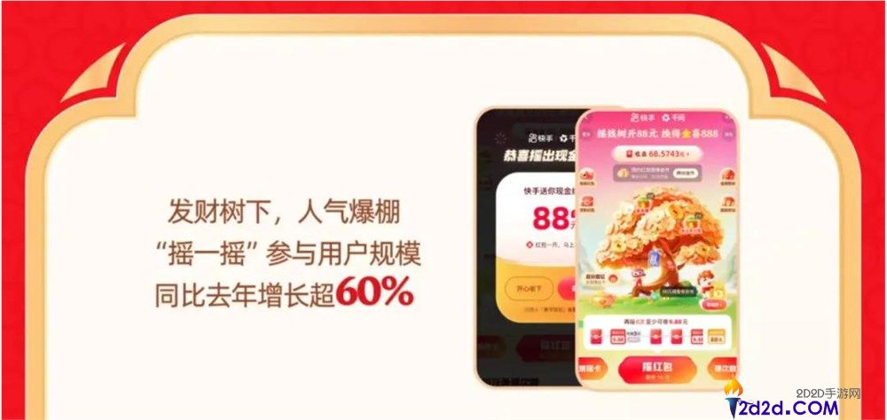 一连两年春节DAU破峰,快手的红包玩法密码