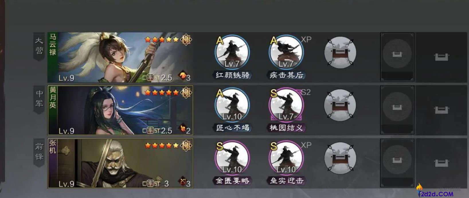 率土之滨马云禄值得培养吗