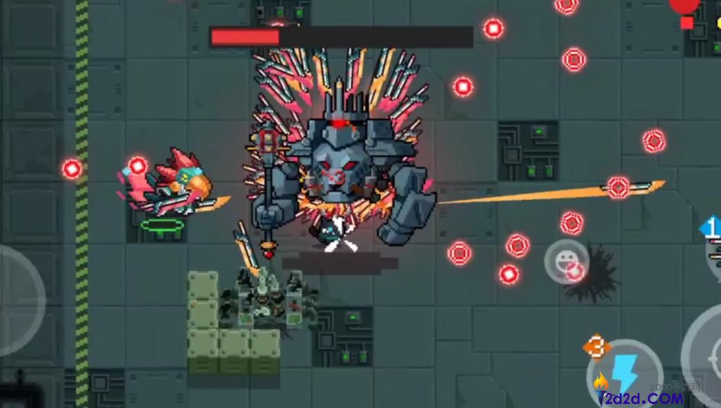 元气骑士机械皇帝怎么打