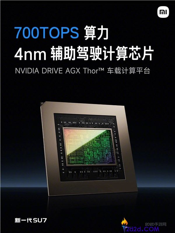 新一代小米SU7电子电气架构周全晋级,高通旗舰级芯片、双5G双卡双通