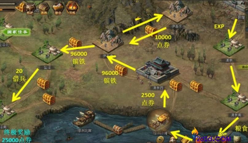 攻城掠地资源怎么获取