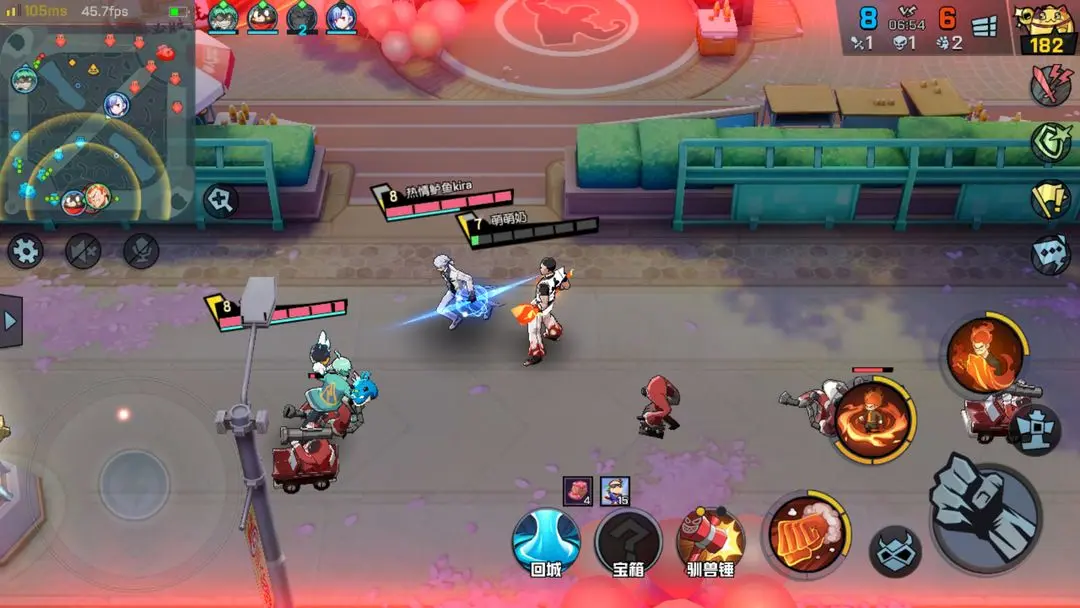 非人学园三路竞赛怎么玩