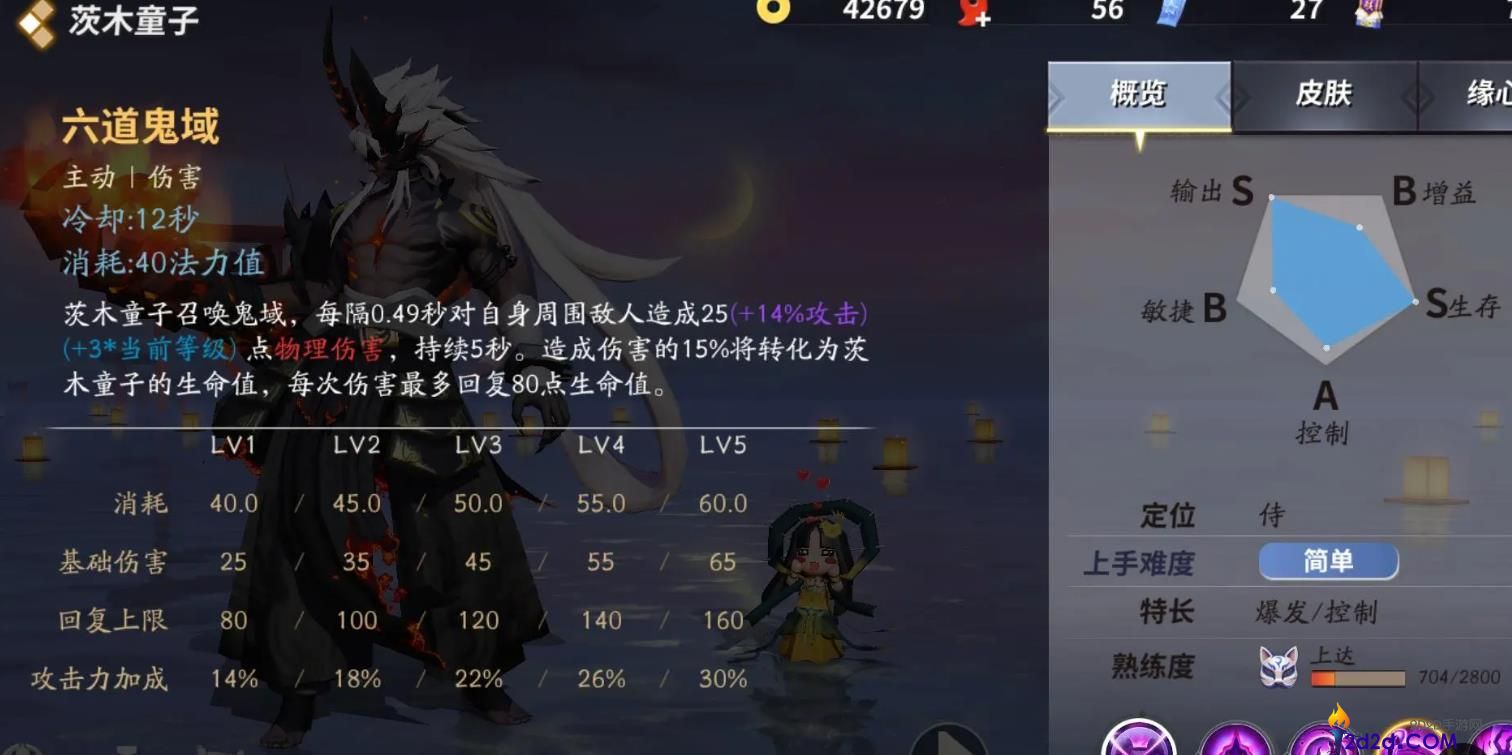 决战平安京茨木童子怎么玩