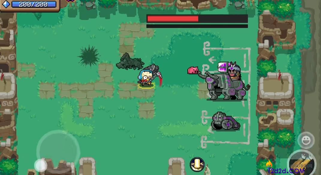 元气骑士呼啦啦冲锋队长怎么打