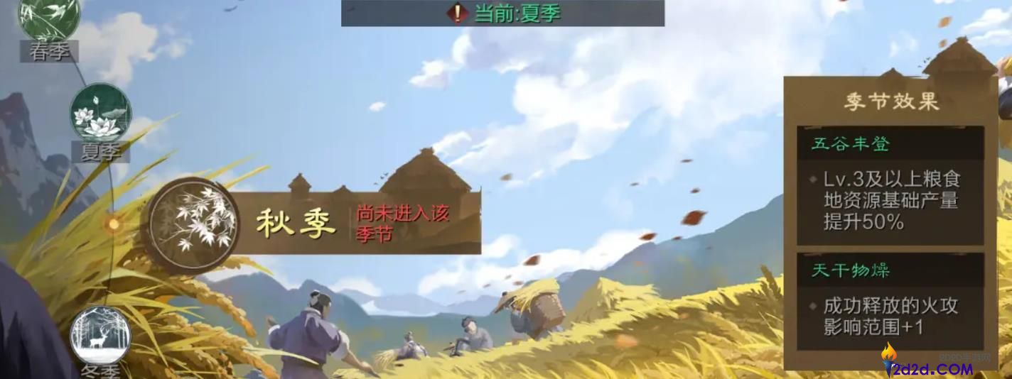 率土之滨四序天象怎么玩