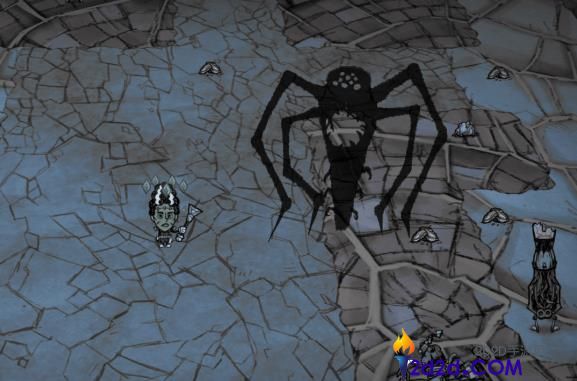 饥荒当中遇到暗影生物该怎么办