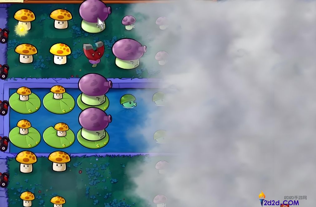 植物大战僵尸黑夜泳池模式怎么打