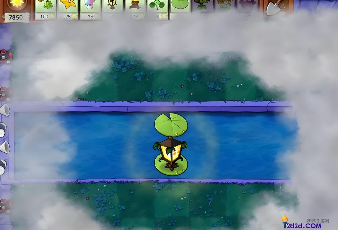 植物大战僵尸黑夜泳池模式怎么打