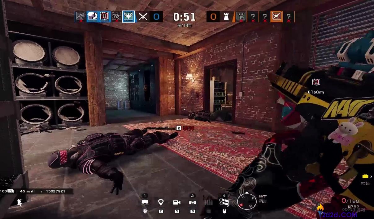 彩虹六号面对残局该做什么