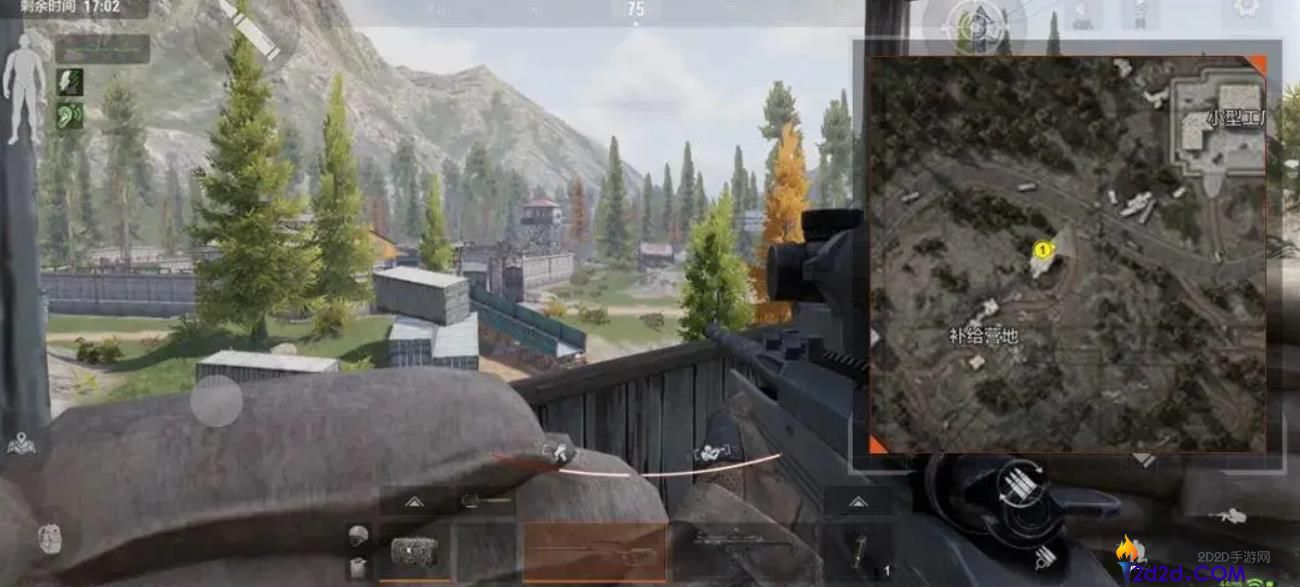 暗区突围山谷最佳狙击点位在哪