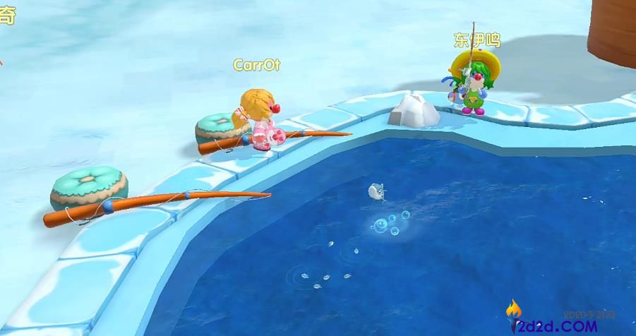 摩尔庄园怎么钓鱼