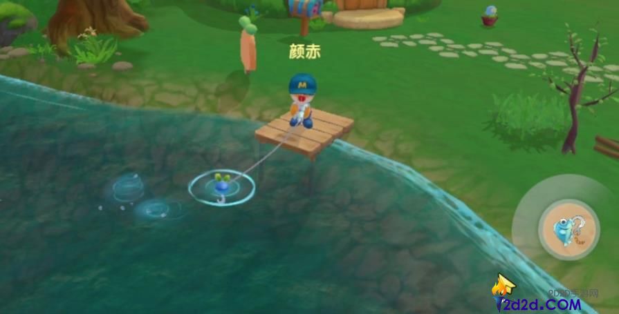 摩尔庄园怎么钓鱼