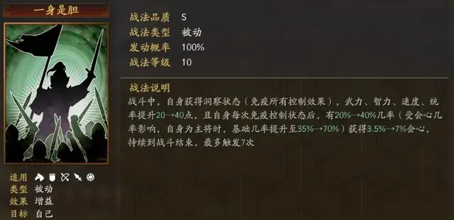 三国志战略版七进七出效果是什么