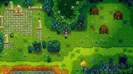 星露谷物语怎么积攒大量硬木