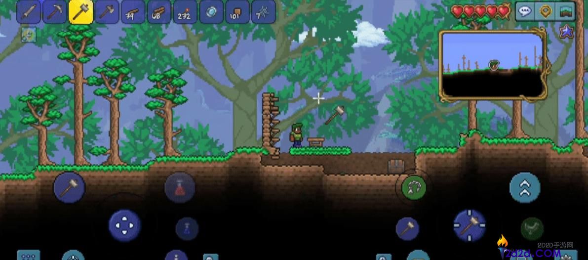 泰拉瑞亚第一天晚上怎么过