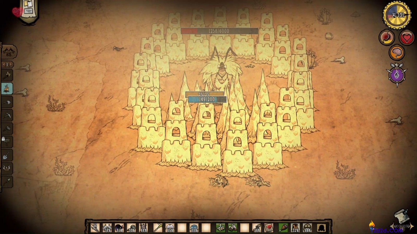 饥荒蚁狮的机制是什么