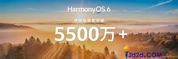 余承东重磅官宣,华为 HarmonyOS 6终端装备打破5500万