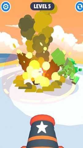 趣味大炮僵尸3D游戏下载