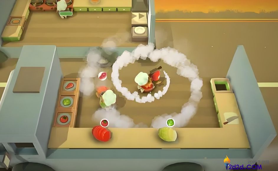 胡闹厨房怎么飞盘子