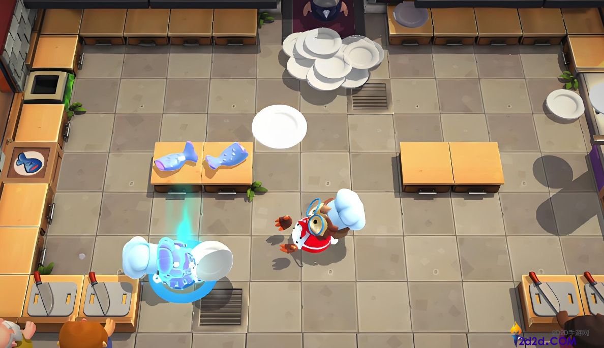 胡闹厨房怎么飞盘子