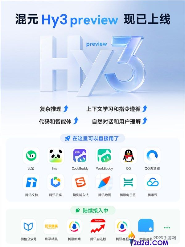 腾讯最强,混元Hy3 preview发布并开源,底层推倒重建