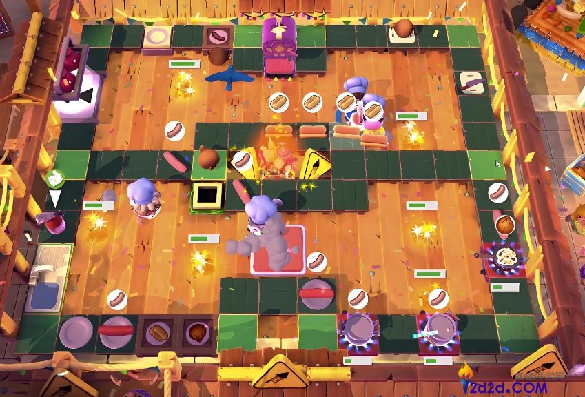 胡闹厨房新手怎么和队友配合