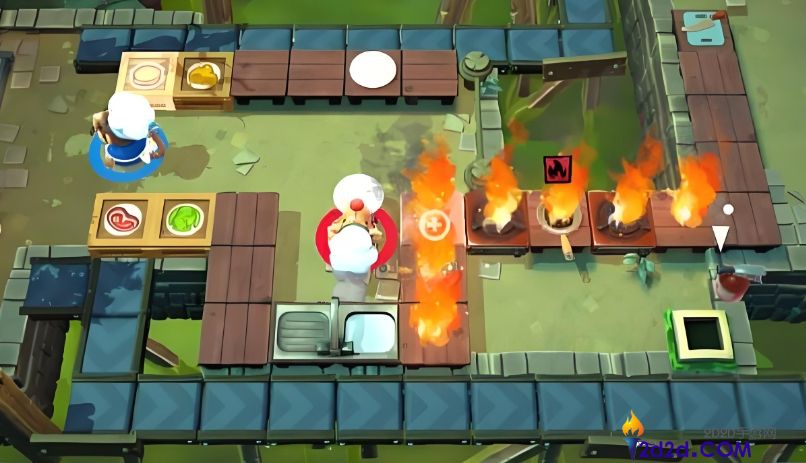 胡闹厨房新手怎么和队友配合