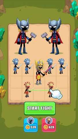 合并大师英雄战斗游戏下载