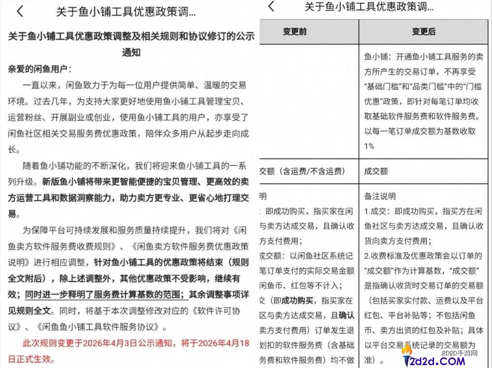 鱼小铺涨佣,卖家慌乱,美团小红书抢蛋糕